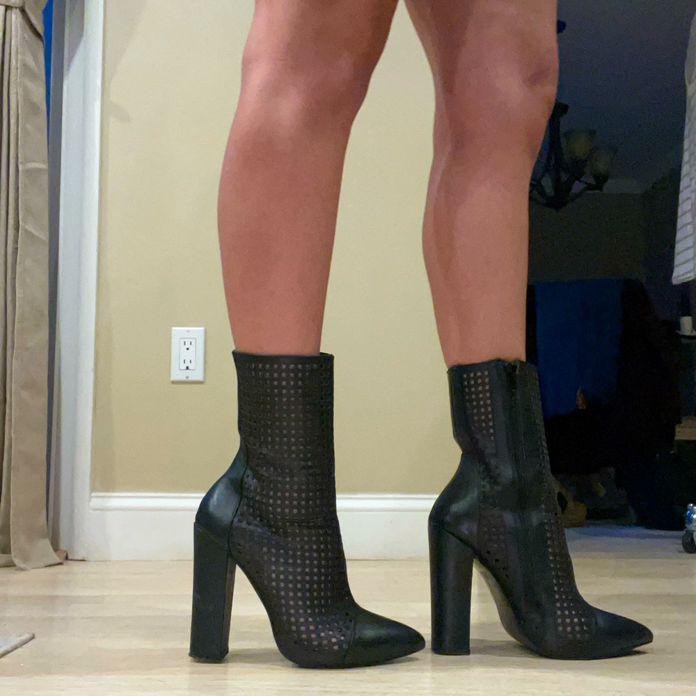 ShoeCult by Nasty Gal Mesh Booties